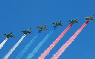 У Росії через негоду скасували повітряну частину військового параду