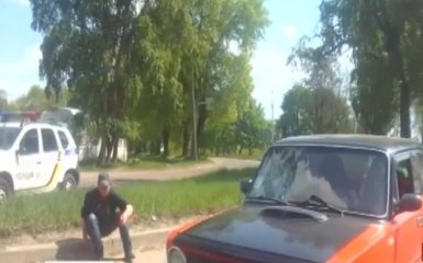 В Чернигове ДТП устроил рекордно пьяный мужчина: опубликовано видео