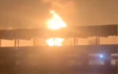 БпЛА атакували нафтопереробний завод у Краснодарському краї РФ — відео