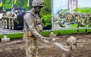 В Днепре вандалы изуродовали трогательный памятник бойцу АТО: появилось фото