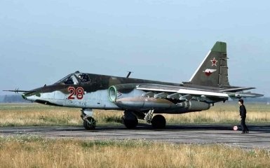 ВСУ сбили российский штурмовик Су-25 на Бахмутском направлении — видео