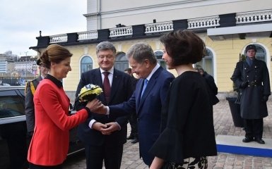 Порошенко обратился к финнам с просьбой насчет России