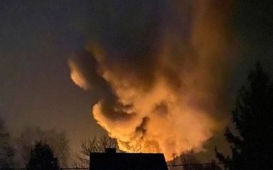 Війська РФ нанесли ракетний удар по нафтобазі у Луцьку