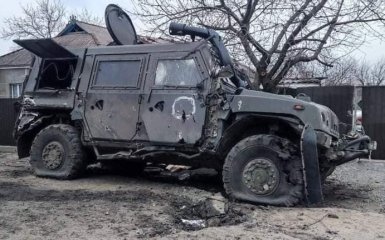 Знищена техніка армії РФ