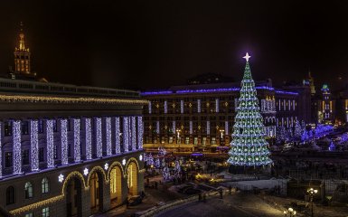 Новогодняя ночь в Киеве