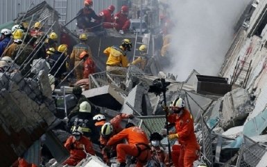 Збільшилася кількість жертв землетрусу на Тайвані