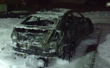 Жене знаменитого украинского мэра сожгли авто: появились фото