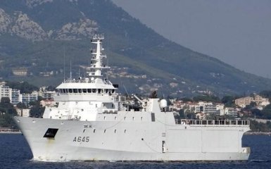 ВМС Франции направили разведывательный корабль в Черное море