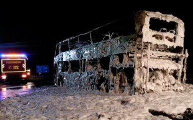 У Німеччині згорів автобус фанатів "Баварії": опубліковано фото