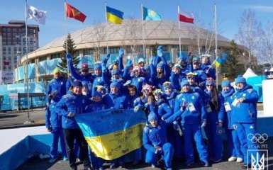 Олимпиада -2018: В Пхенчхане торжественно поднят флаг Украины