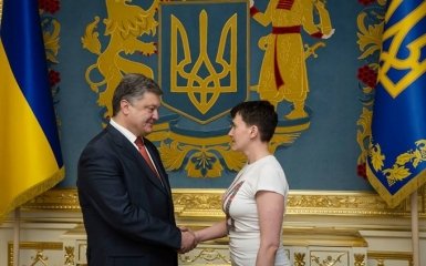 У Порошенко рассказали важные подробности освобождения Савченко и показали новые фото
