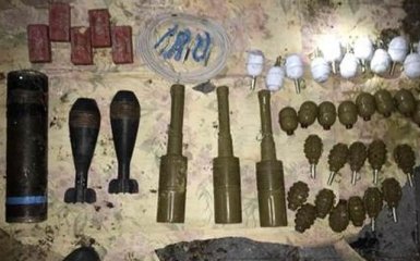 На Луганщине нашли большой тайник с боеприпасами