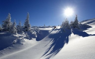 В Карпатах выпало рекордное количество снега