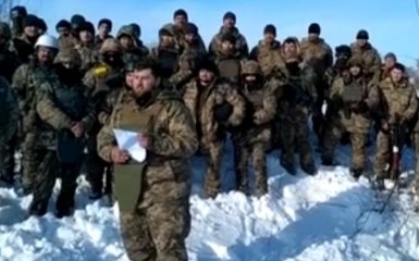 Блокада Донбасу: Міноборони прокоментувало гучне відео з бійцями АТО