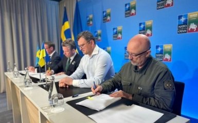 Украина и Швеция подписали соглашение о сотрудничестве в сфере оборонных закупок
