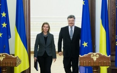 Могерини поддержала необходимость сохранения санкций против России