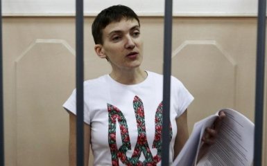 Савченко пригрозила России сухой голодовкой
