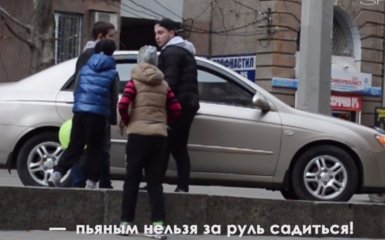 В Николаеве "пьяные" пранкеры проверили граждан на сознательность: появилось видео