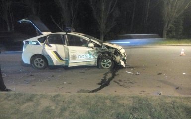 Крупное ДТП с полицией произошло в Харькове: опубликованы фото