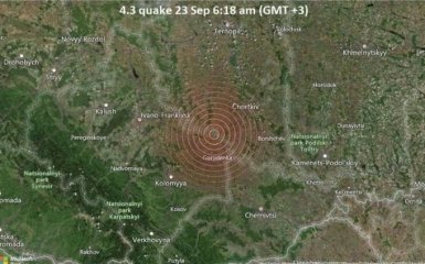 Західну Україну струснув землетрус із силою 4,3 бала