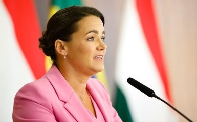 Президент Венгрии призвала не допустить успеха армии РФ в Украине