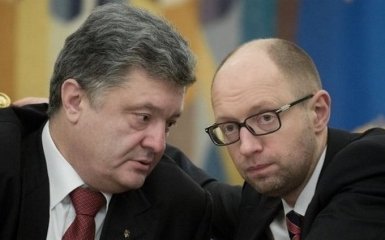 Журналіст розповів, як у Порошенка і Яценюка готують "коаліцію на двох"