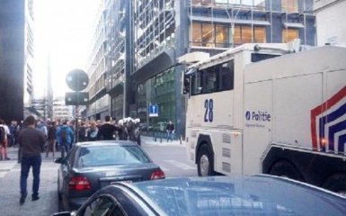 Протесты турок в Брюсселе вылились в бои, есть раненые: появилось видео