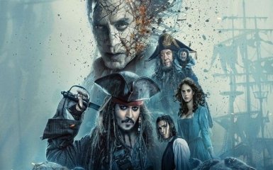 Нових "Піратів Карибського моря" за перший вікенд подивилося більше півмільйона українців