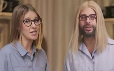 З'явилася жорстка пародія на передвиборчий ролик Собчак