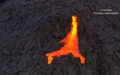 На Гавайях произошло извержение вулкана Килауэа: появилось впечатляющее видео