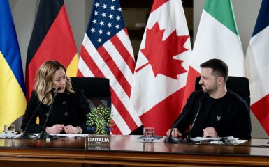 Мелони и Зеленский