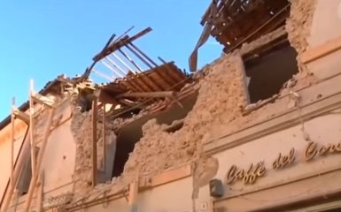 В Італії новий потужний землетрус: з'явилося драматичне відео