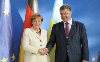 Порошенко и Меркель обсудят совместное давление на Россию в вопросе Донбасса - МИД