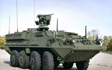 В Германию уже прибыли переданые Украине от США 90 боевых машин Stryker