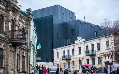 Скандал с "обновленным" театром в Киеве: здание засняли с беспилотника, появилось видео