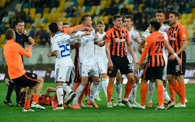 Футболисты "Динамо" и "Шахтера" устроили драку во Львове на Пасху: опубликовано видео