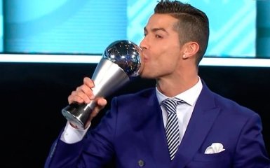 Криштиану Роналду стал лучшим футболистом мира: опубликовано видео