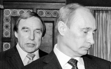 Путін зі своїм другом став героєм смішної карикатури
