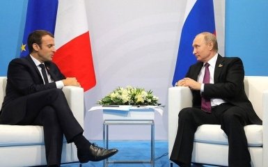 Макрон в розмові з Путіним зробив гучну заяву по Донбасу