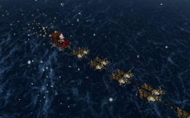 Праздник приближается: Санта-Клаус пролетел над Украиной и доставил миллионы подарков