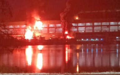 У Росії горить ще одна ДРЕС