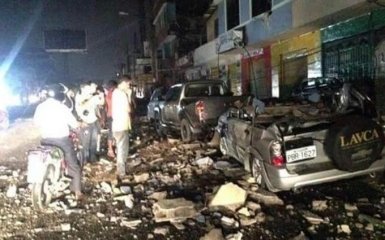 В Еквадорі стався потужний землетрус, є загиблі: опубліковані фото і відео