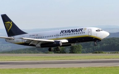 Авіакомпанія Ryanair обмежить безкоштовний провіз ручної поклажі