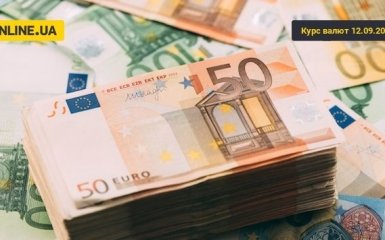 Курс валют на сьогодні 12 вересня: долар подешевшав, евро подешевшав