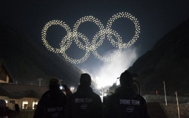 На Олимпиаде-2018 светящиеся дроны установили мировой рекорд: опубликовано захватывающее видео