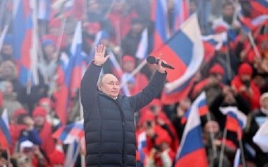 Путін раптово скасував великий концерт у Лужниках до річниці анексії Криму