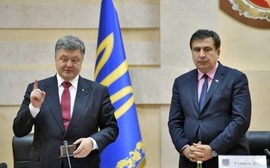 Саакашвили обвинил Порошенко в серьезной вещи