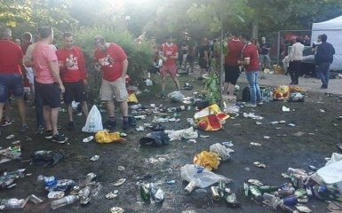 Ось вам і Європа: з'явилися шокуючі фото і відео засміченого Києва після фіналу ЛЧ-2018