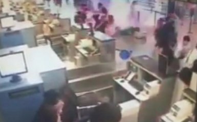 В Китае произошел взрыв в аэропорту: видео момента