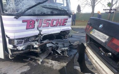 В Волынской области BMW разбился вдребезги, четверо погибших: опубликовано фото